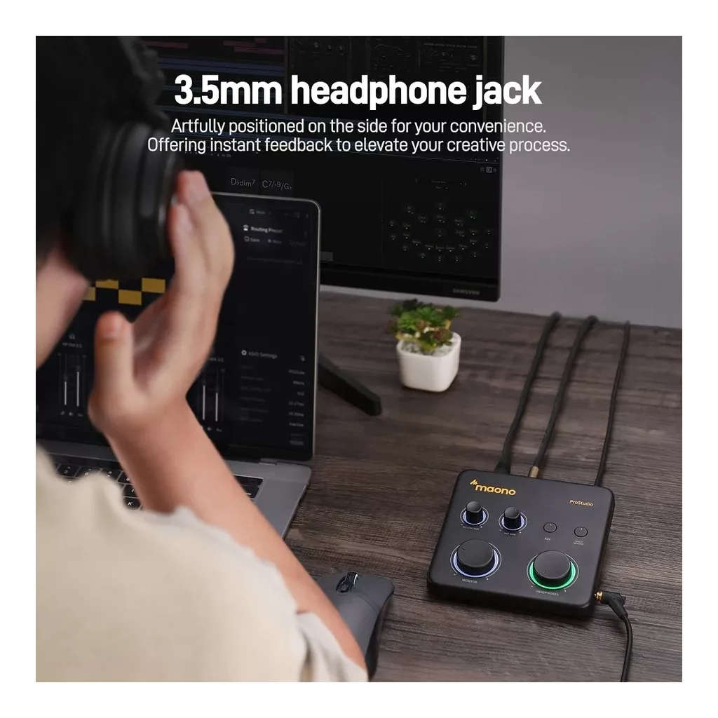 Maono PS22 Lite USB Audio Interface For PC