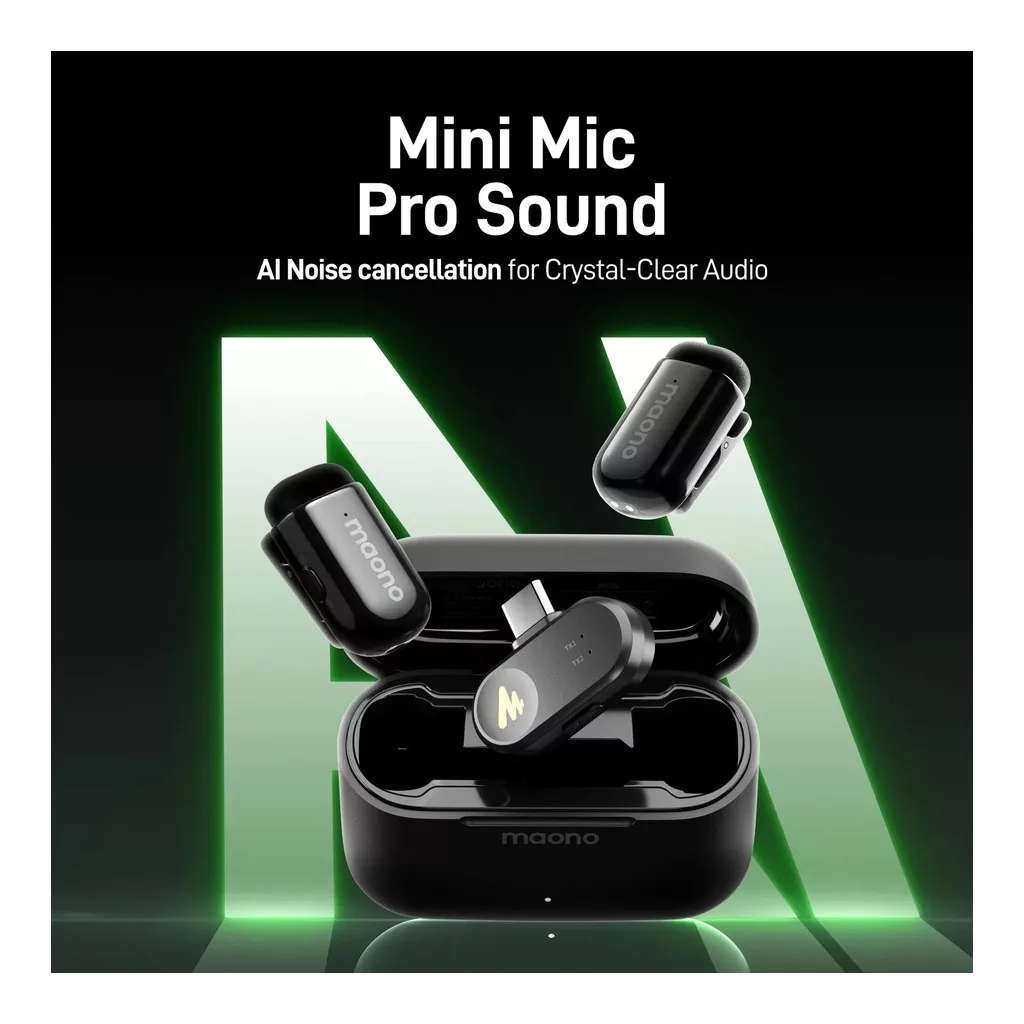 Maono WAVE T1 MINI Wireless Microphone System - Lightning