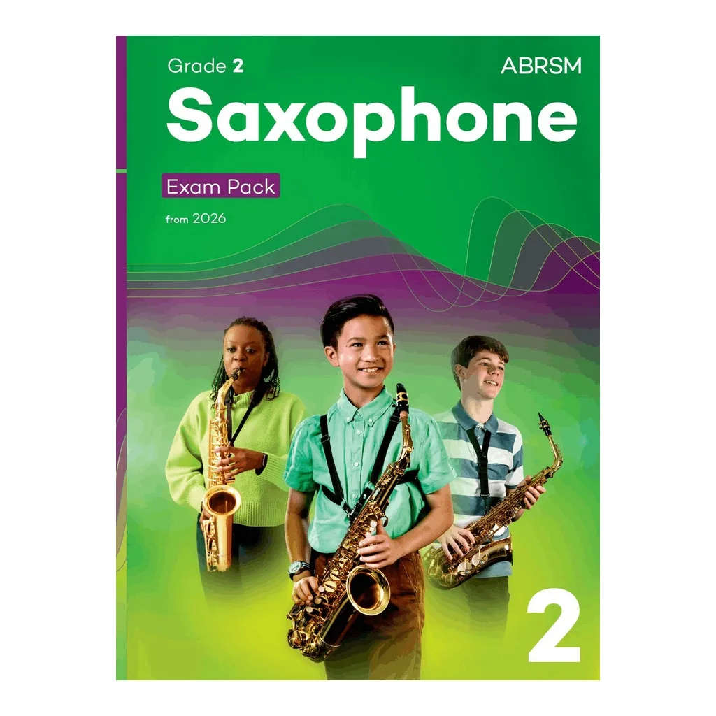 ABRSM Saxophone Exam Pack from 2026 Grade 2