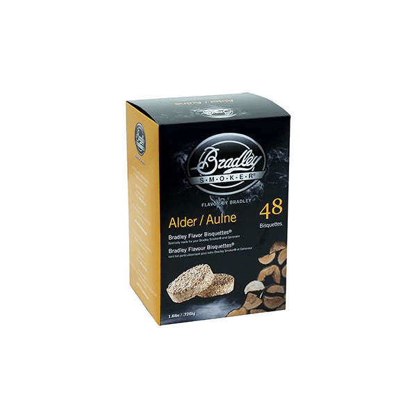 Bradley Smoker Alder Flavour Bisquettes 48-pac