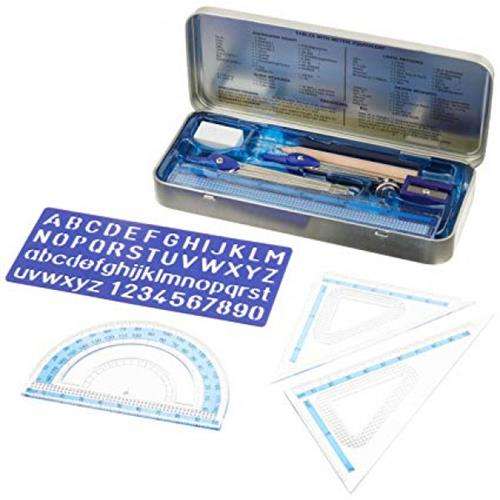 Staedtler 10 Piece Mathematical Instruments Set