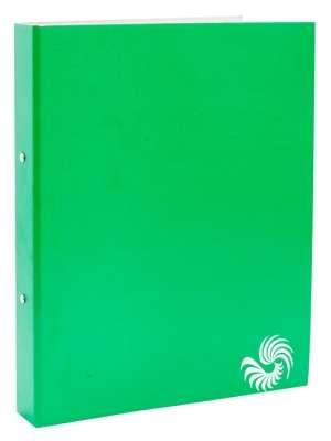 Treeline Budget 2 Ring File Ringbinder Trunkboard Green
