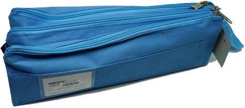 Nexx Fabric 3 Pocket 33cm Pencil Bag