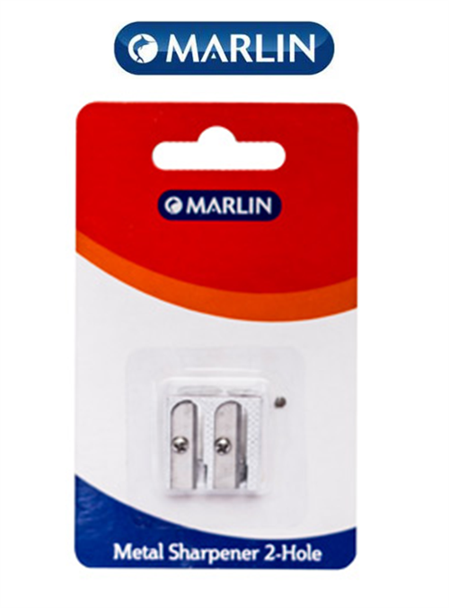 Marlin 2 Hole Metal Sharpener -Single pack
