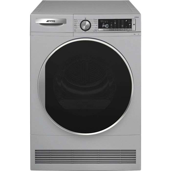 Smeg D3T8SSA 8kg Silver Tumble Dryer -