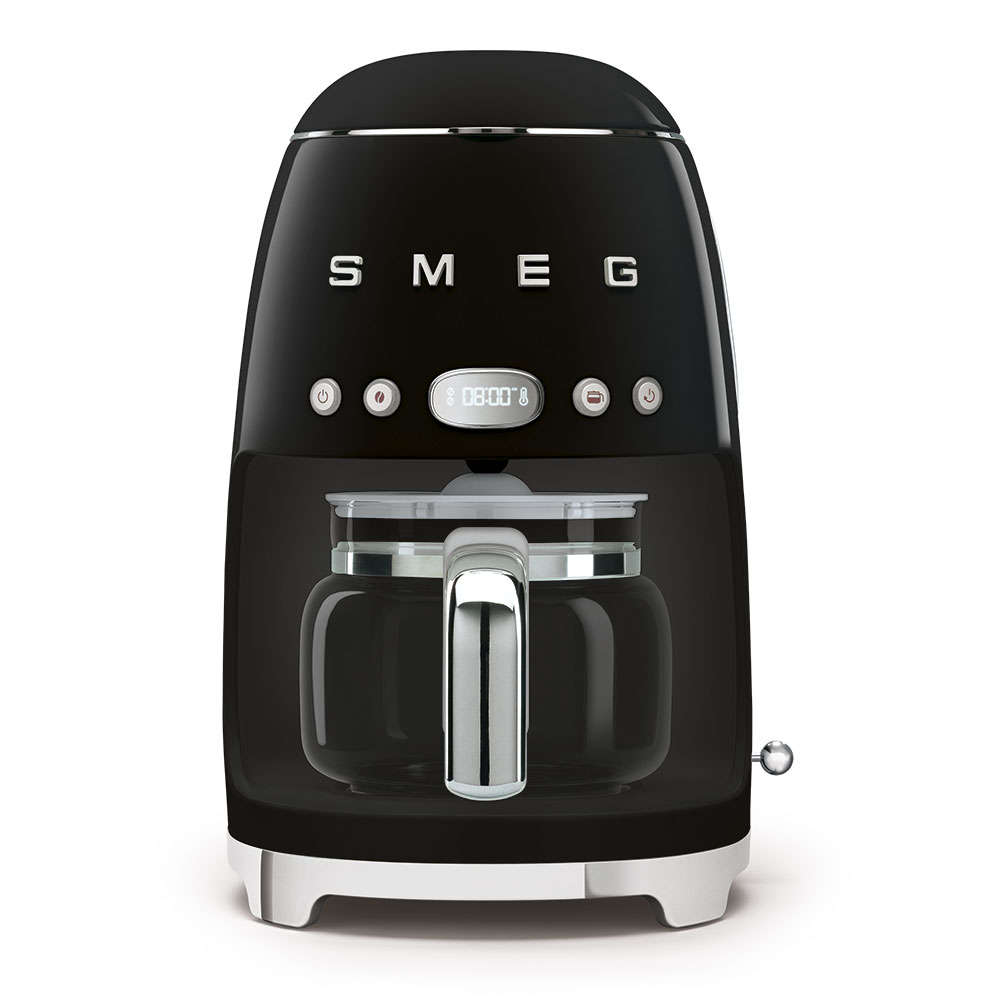 Smeg Black Drip Filter Coffee Machine - Black