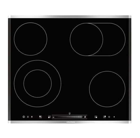 Grundig GIEV624430 X 60CM Vitroceramic HOB