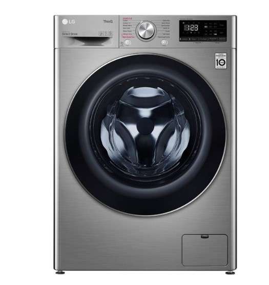 LG F2V5GGP2T 8.5kg Front Loader Washing Machine