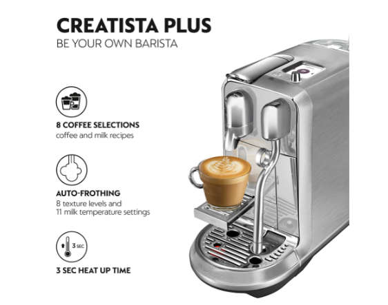 Nespresso Creatista Plus  J520-ZA-ME-NE