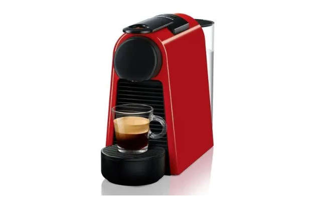 Nespresso Essenza Mini Coffee Machine - Ruby Red - D30-ZA-RE-NE2