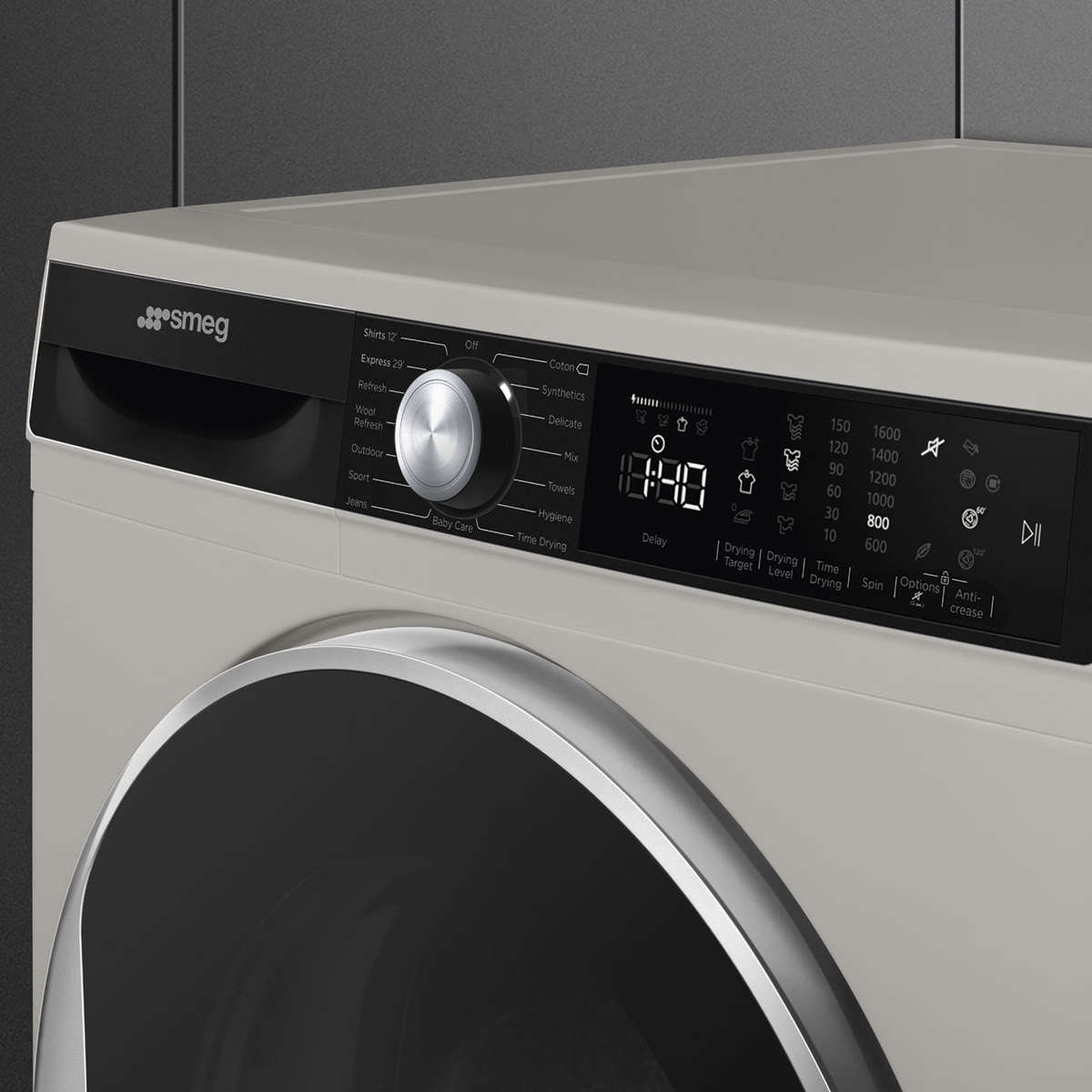 Smeg 7kg Silver Condenser Tumble Dryer - D3T7SSA