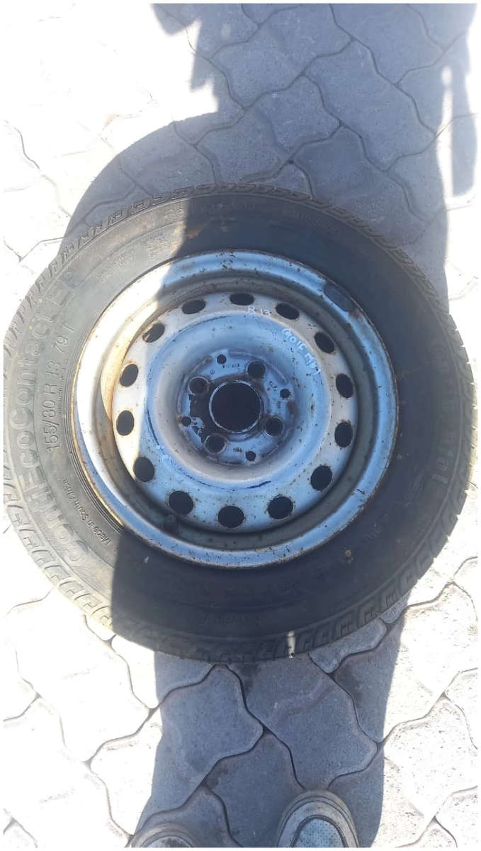 VW Golf 13" Rim & Tyre