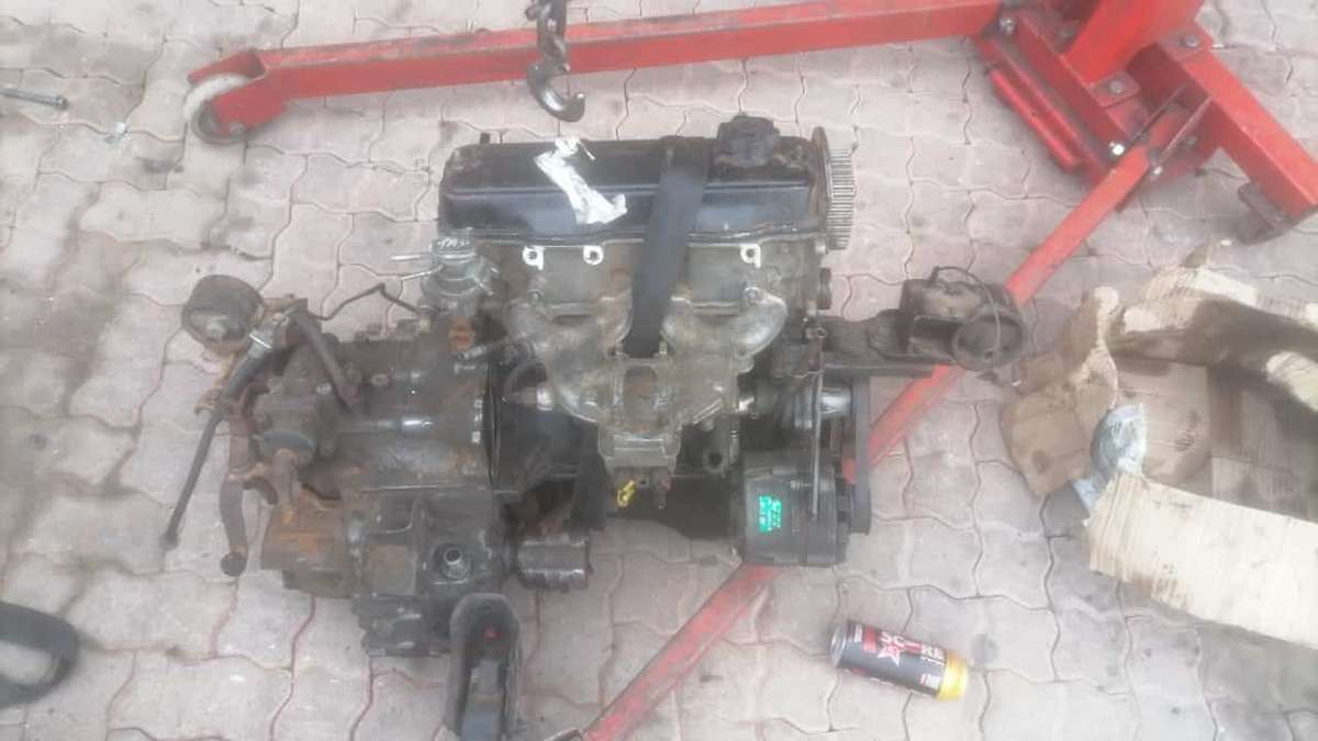 Toyota Conquest 2 E Engine Head Block & Sump Only