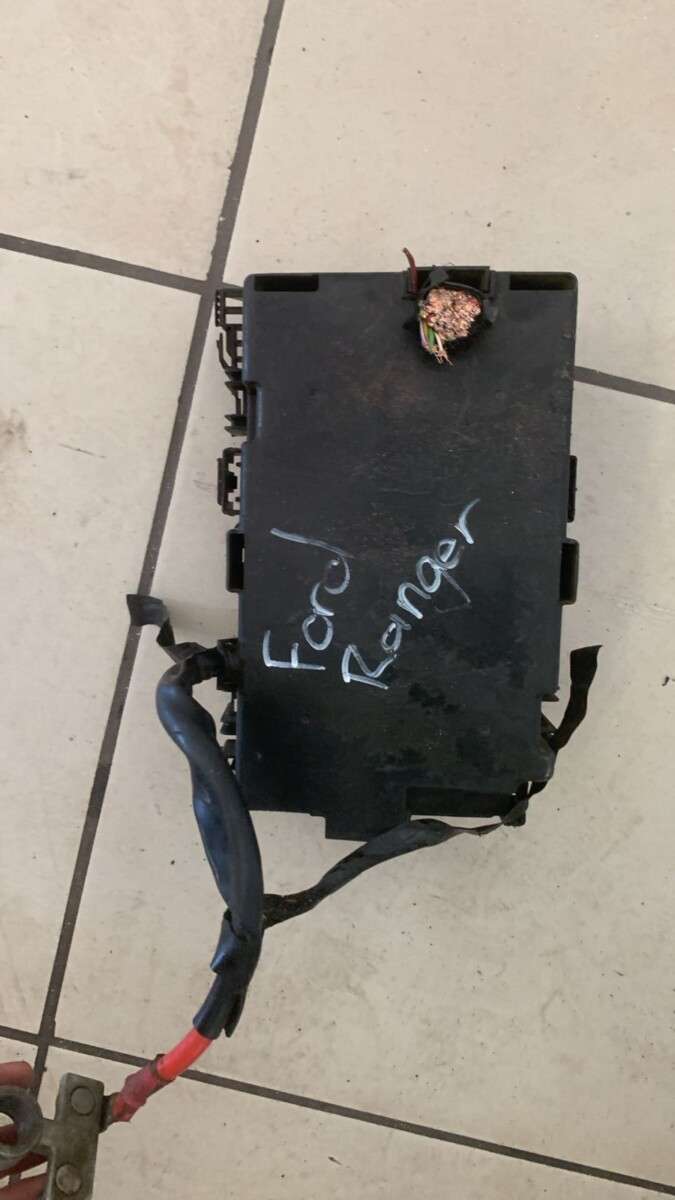 Ford Ranger T6 fusebox