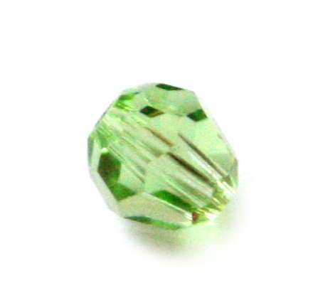 6x Swarovski round bead, 6mm, peridot