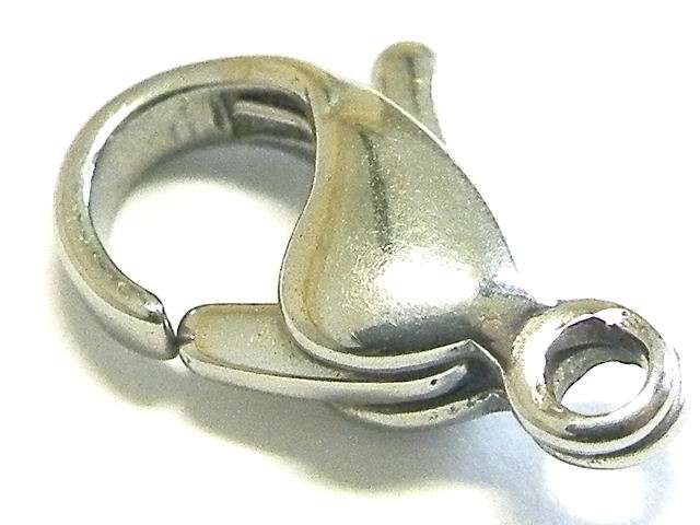 Lobster clasp in 925 silver, 8mm