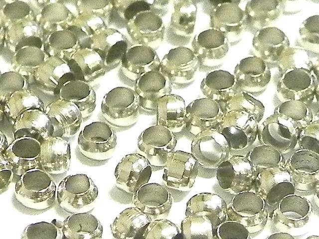 200 x Nickel free crimps, 2mm