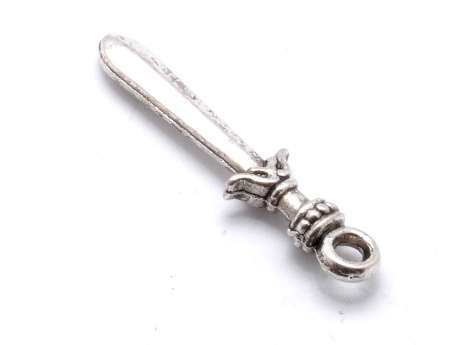 Armour of God sword charm, 23mm