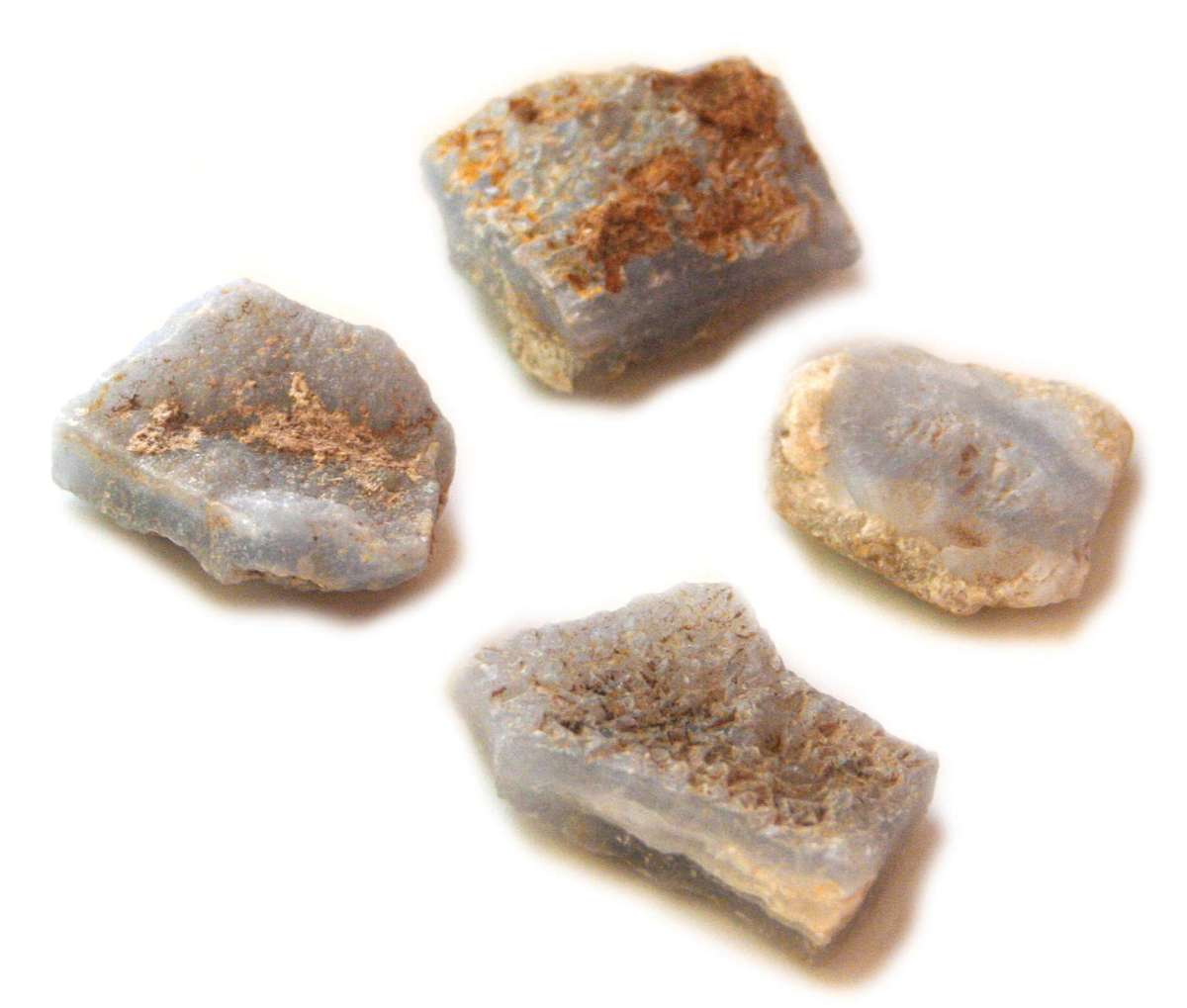 Blue Agate 15-20mm - Silver Hills