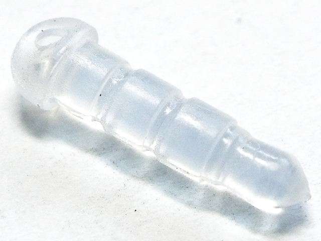 Mobile earphone plug accessory, plastic