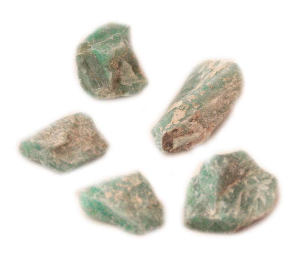 Amazonite rough 2-3cm - Silver Hills 0.01kg