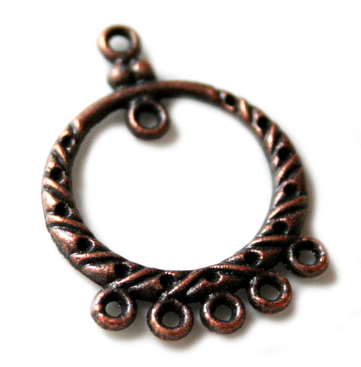1-5 connector in copper color 22x30mm