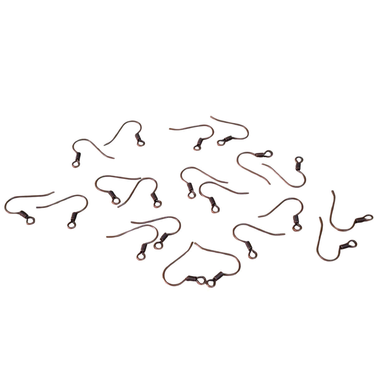 10 x Copper colored Shepherd hooks pair 15mm