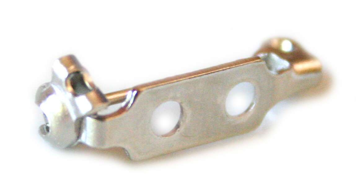 Brooch back bar pin 20x5 mm