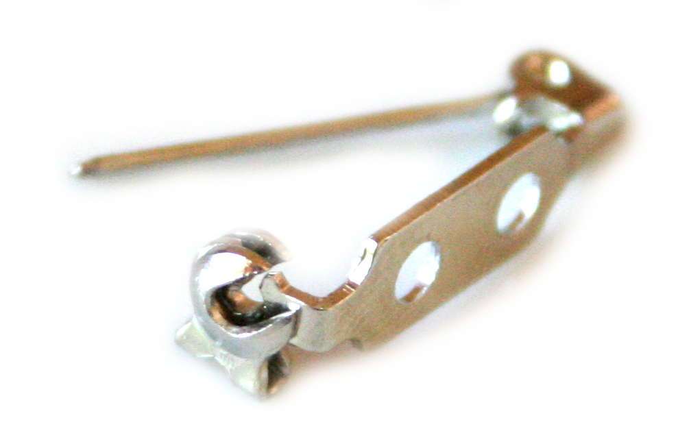 Brooch back bar pin 20x5 mm
