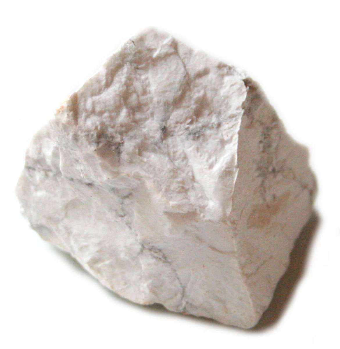 Howlite rough piece 3-6cm - Silver Hills 0.05kg