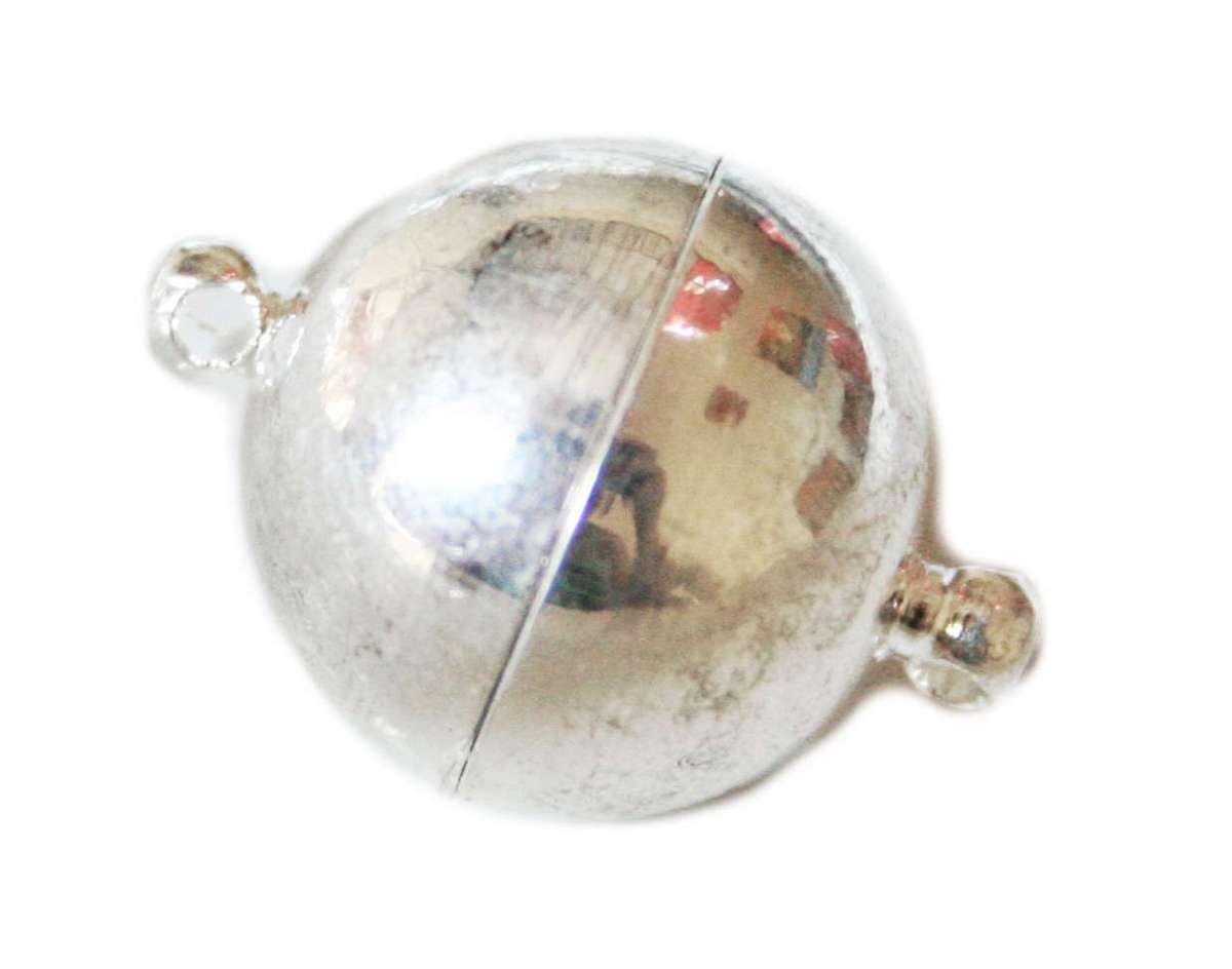Nickel free magnetic ball clasp, 12mm