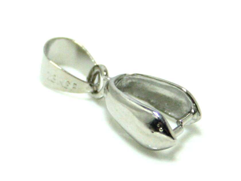 2x Bail w hoop, 20mm - Silver Hills