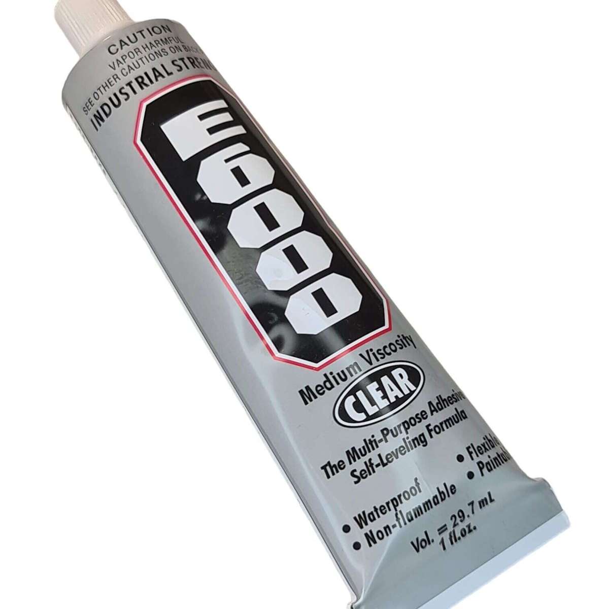 E6000 adhesive, clear, 29.7ml