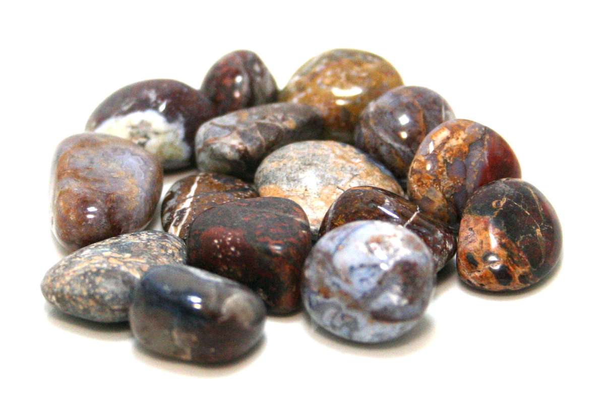 Brown Agate tumble, 10-20mm - Silver Hills 0.01kg