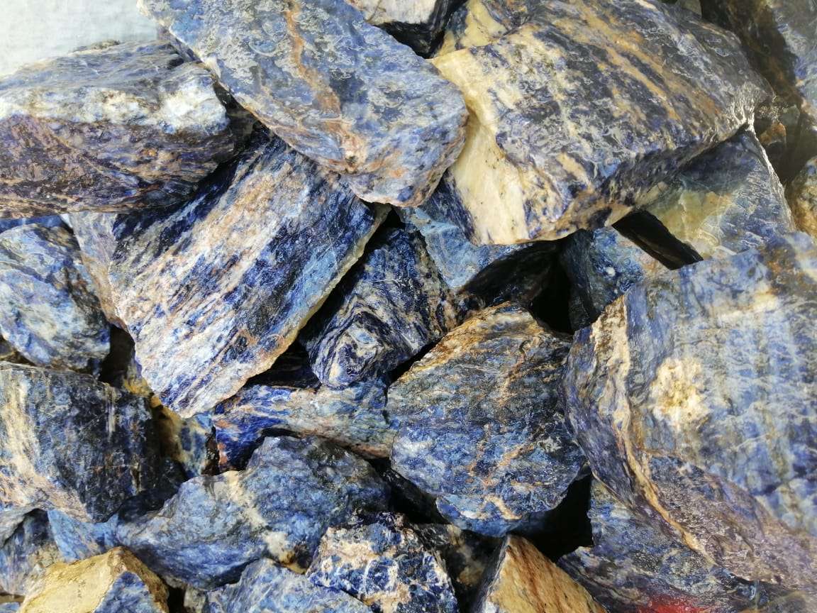 Rough Sodalite- per kilogram