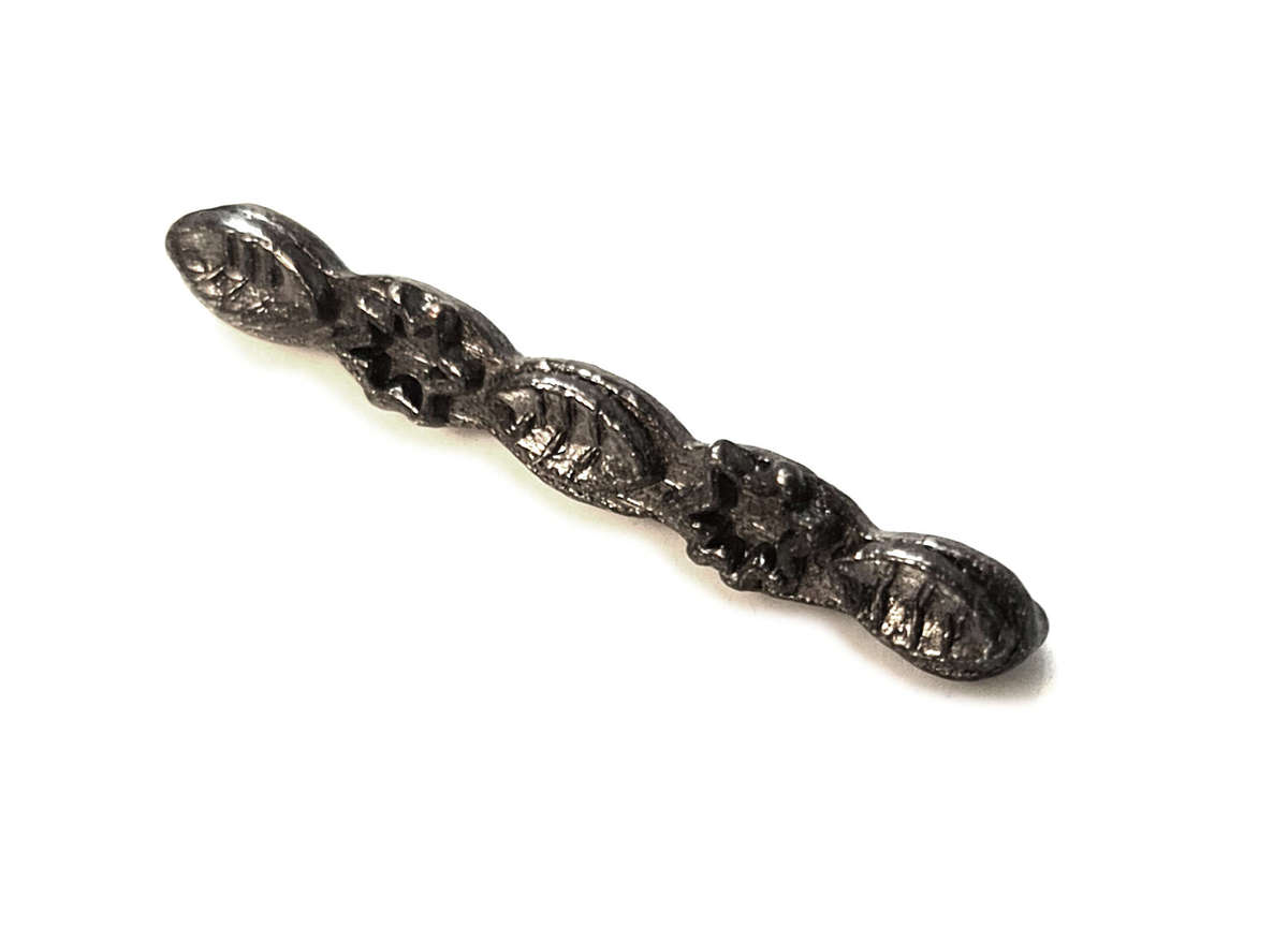 10 x Spacer, 5-string, gunmetal, 3x24mm