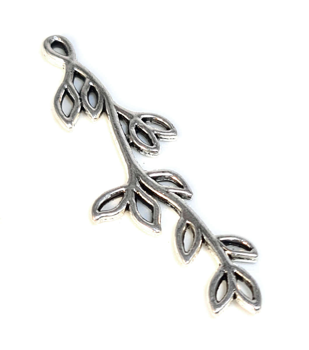 Vine pendant, nickel free, 46mm