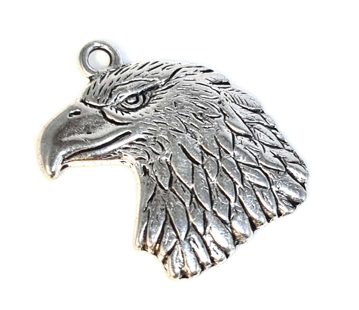 Eagle pendant, nickel free, 26mm