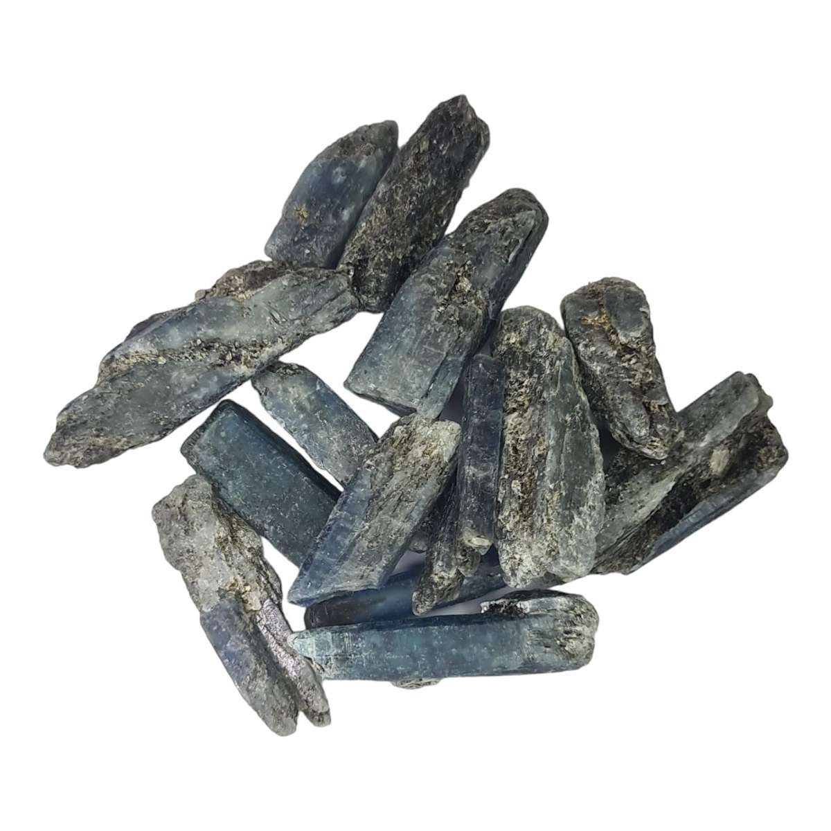 Blue Kyanite sticks, Zimbabwe, 1-5cm