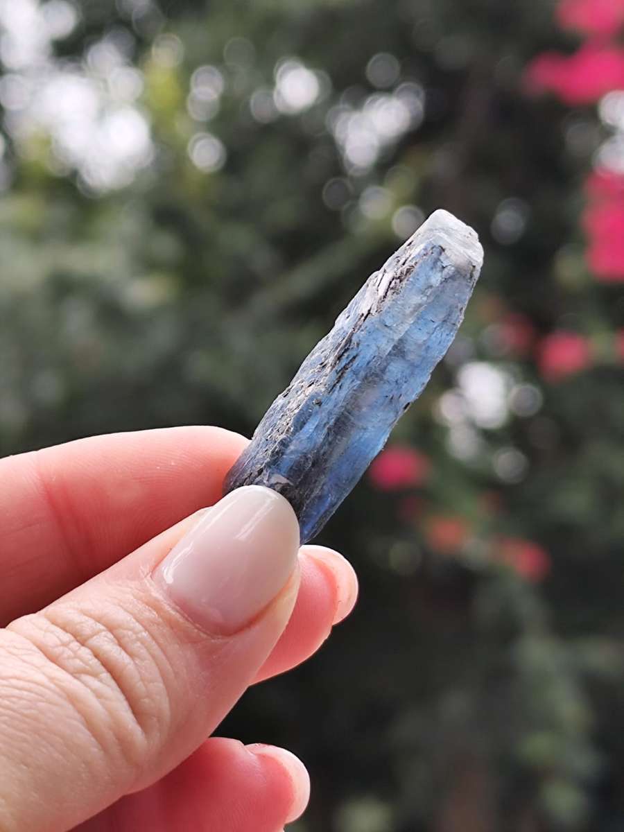 Blue Kyanite sticks, Zimbabwe, 1-5cm