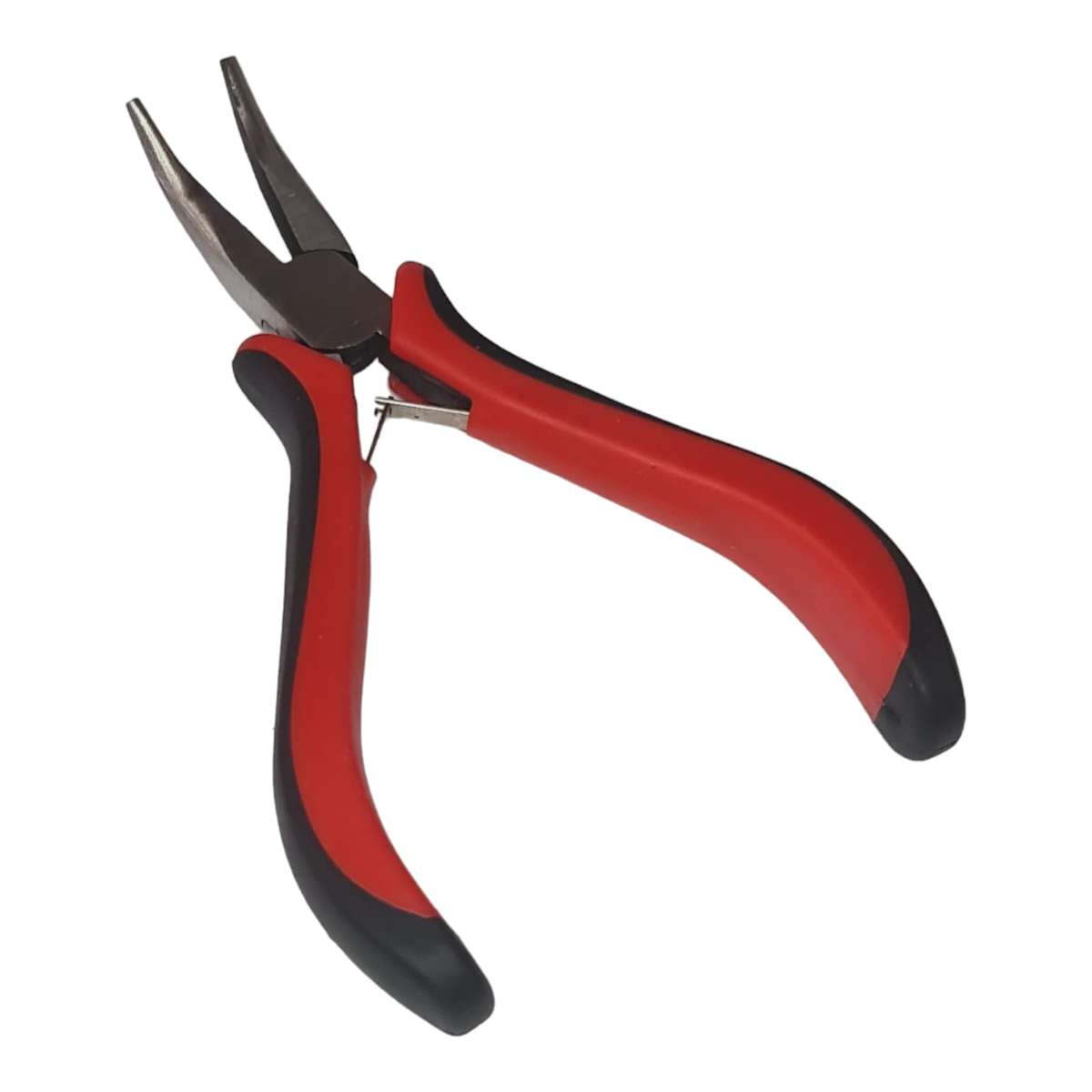 Flat nose beading pliers, curved