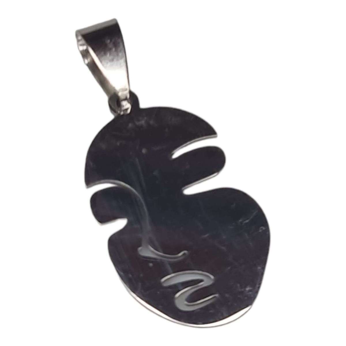 Stainless Steel cutout pendant, face, 36mm