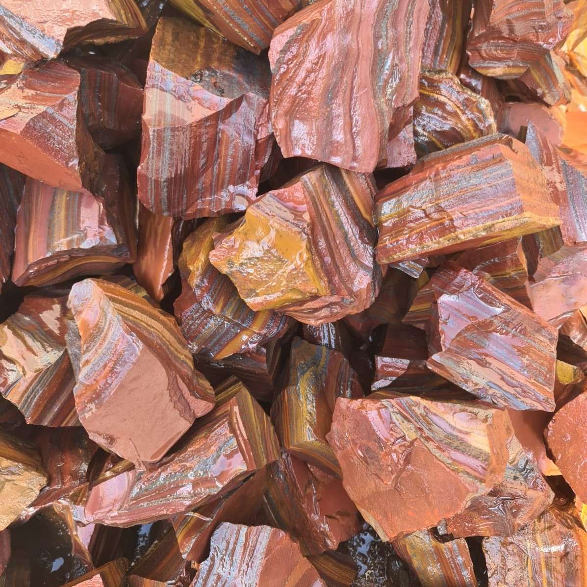 Rough banded jasper- per kilogram