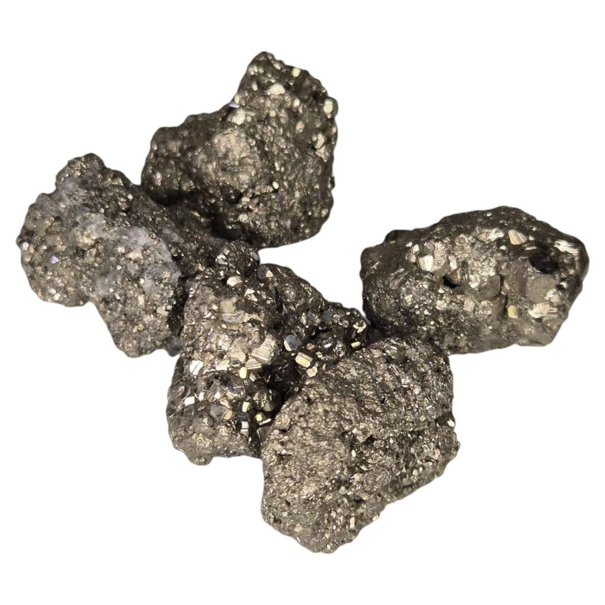 Assorted Pyrite rough, 15-20mm