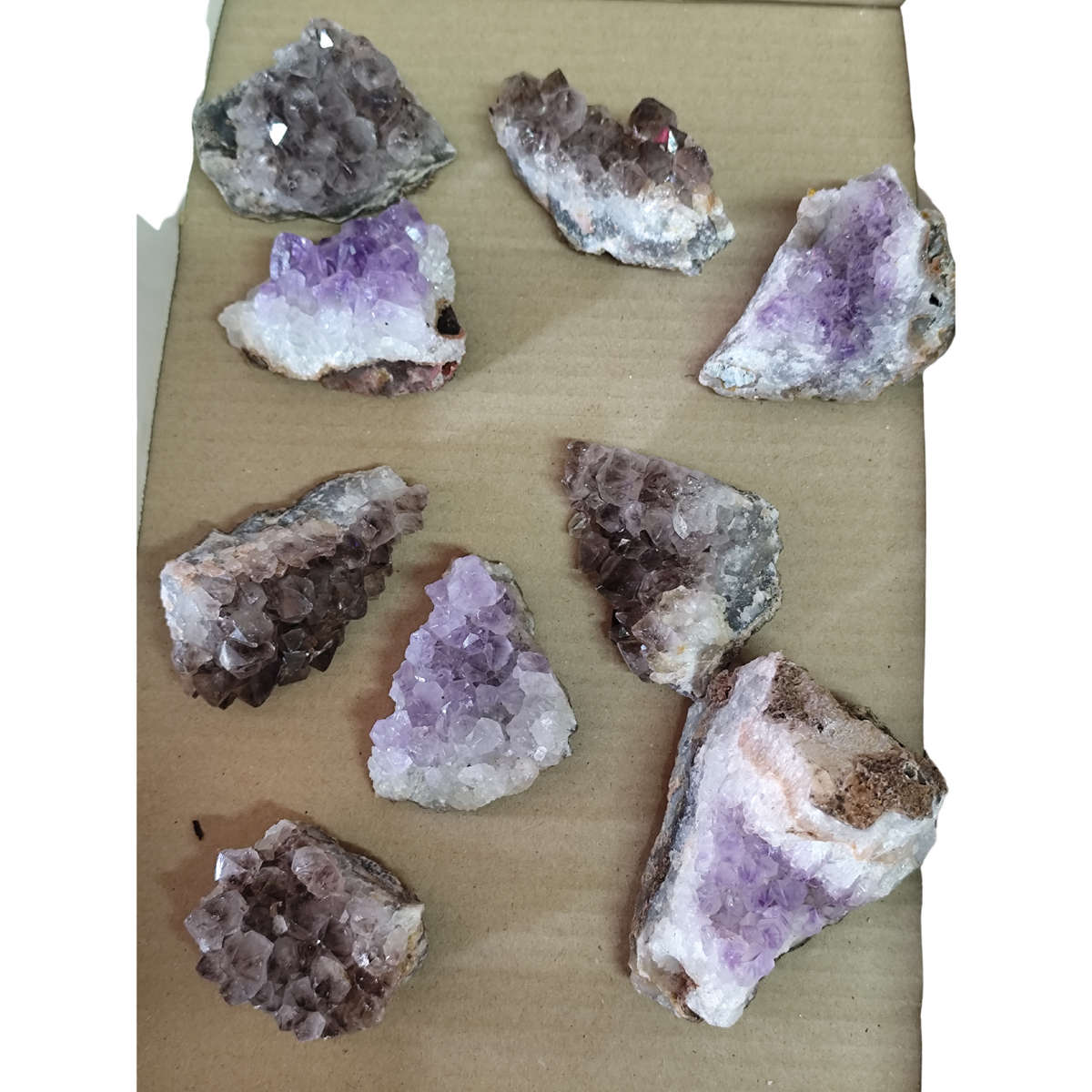 Geothite included Quartz, Mozambique