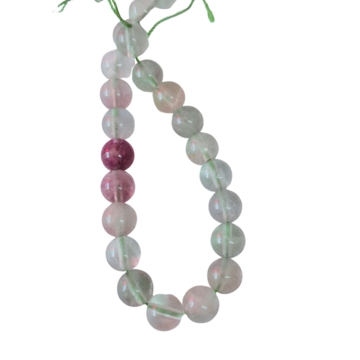 Fluorite bead string, 8.5mm, 40cm