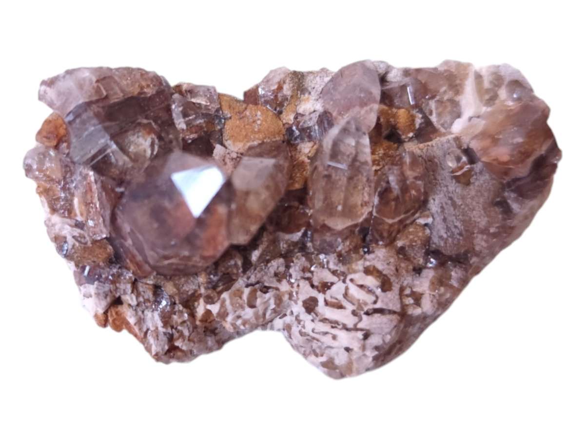 Smoky quartz and feldspar, Zomba, Malawi, 4 -6.4cm