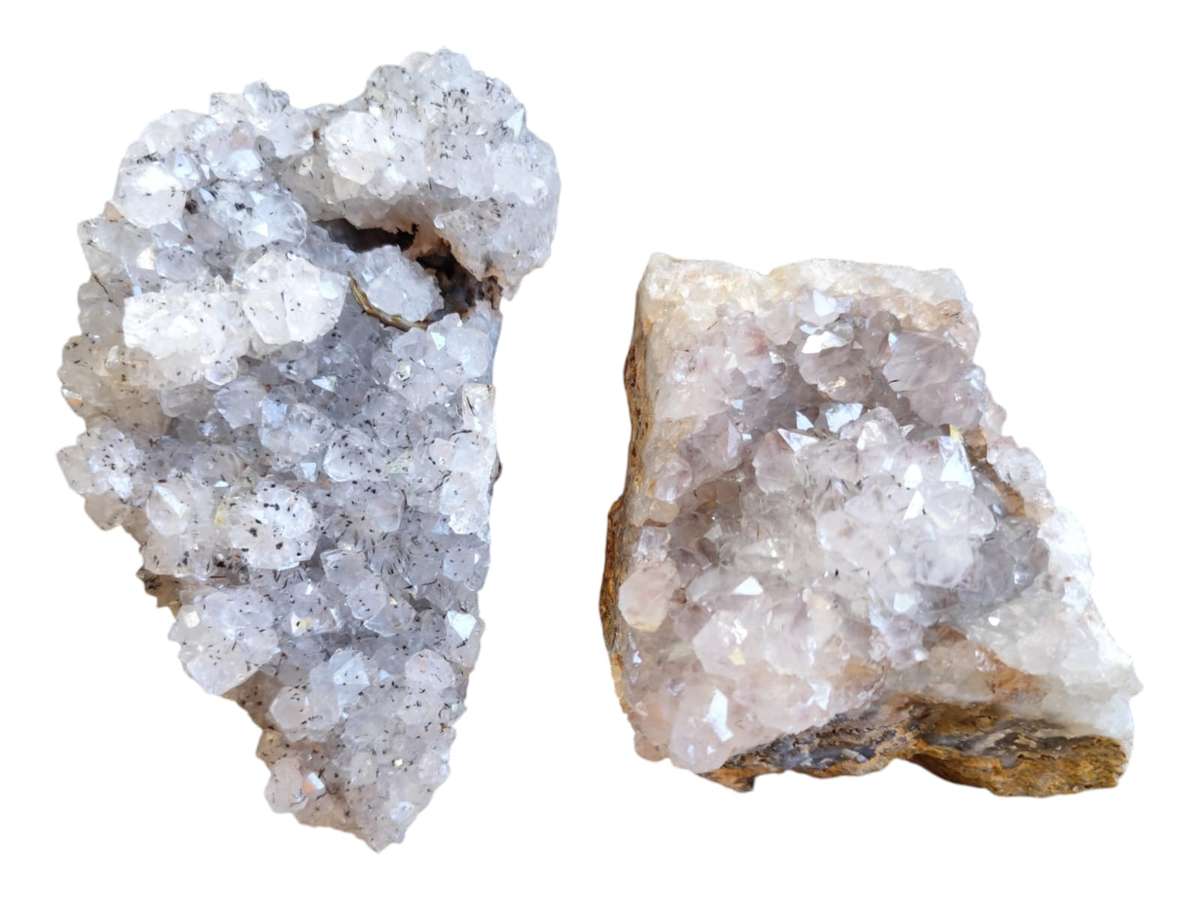 Assorted Goethite included drusy quartz, Mozambique, 8-17.5cm