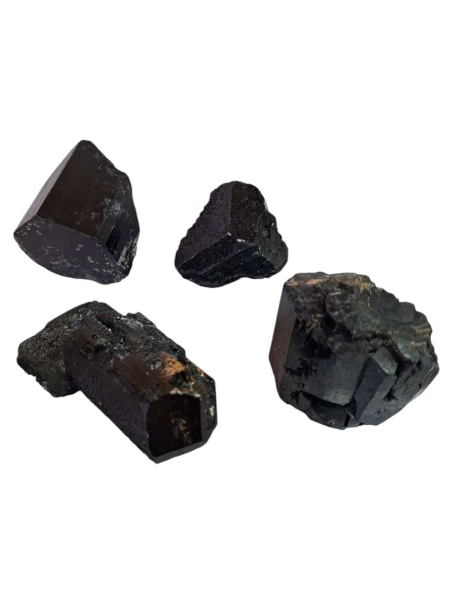 Rough Black Tourmaline, Erongo in Namibia, 5-10.2cm