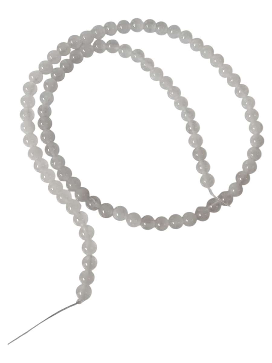 Quartz bead string, Round, 4.8mm, 38.5cm